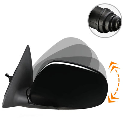 OE Style Manual Adjust Side Rear View Door Mirror Left for Kia Forte Koup (2010–2013)