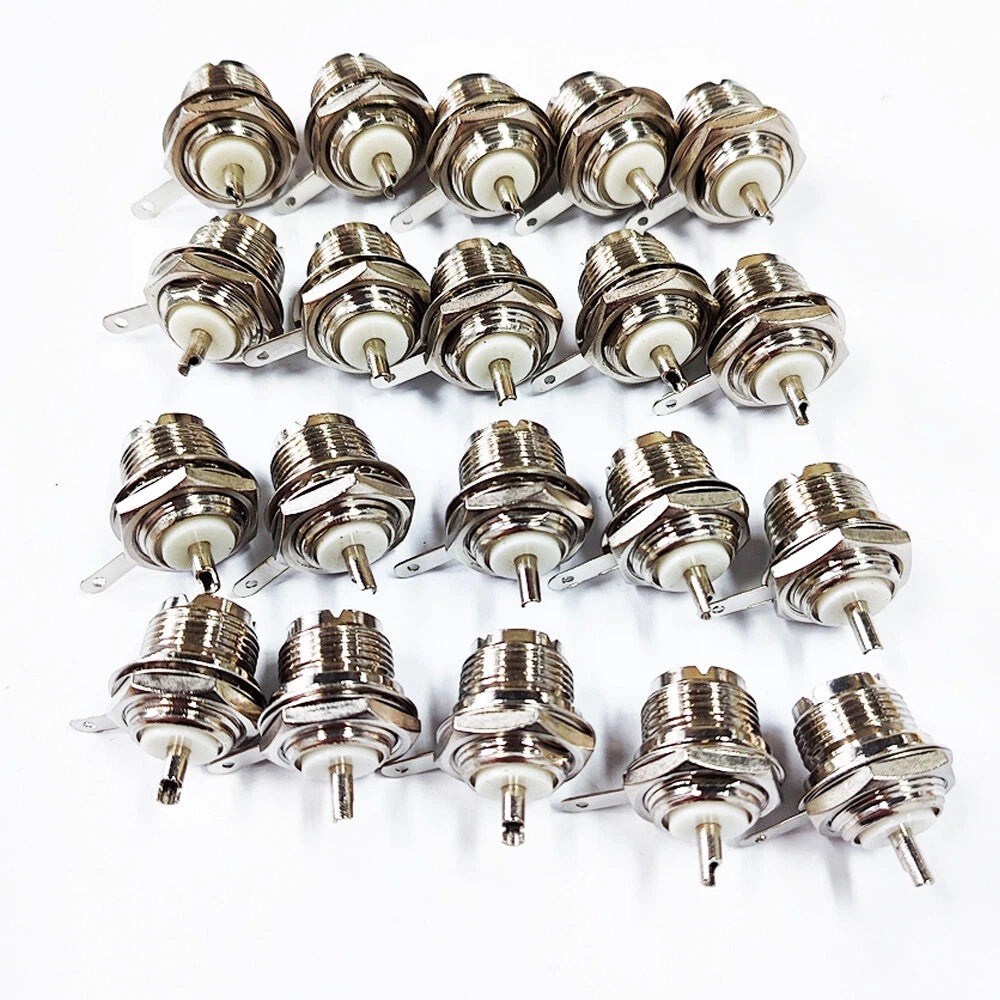 20Pcs SO-239 Female UHF Jack Round Solder Chassis Mount Connector