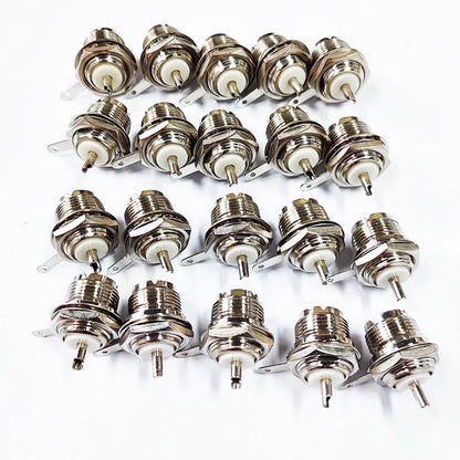 20Pcs SO-239 Female UHF Jack Round Solder Chassis Mount Connector