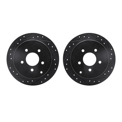 2X Brake Discs WHPN1-47051 for Buick Pontiac Oldsmobile (2001–2007)