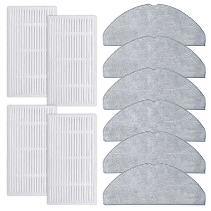 Set of 10 Mop Cloth Filters for Tapo Robot Vacuum