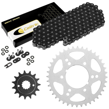 Black O-Ring Drive Chain & Sprockets Kit for Kawasaki ZX-6R (1998–2004) EG1604FS111XO
