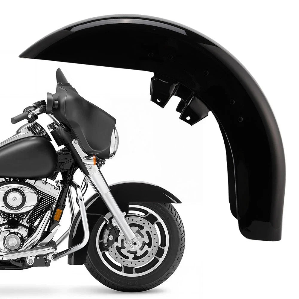 Front Fender for Harley Touring Road King Street Glide (1989–2013) Vivid Black