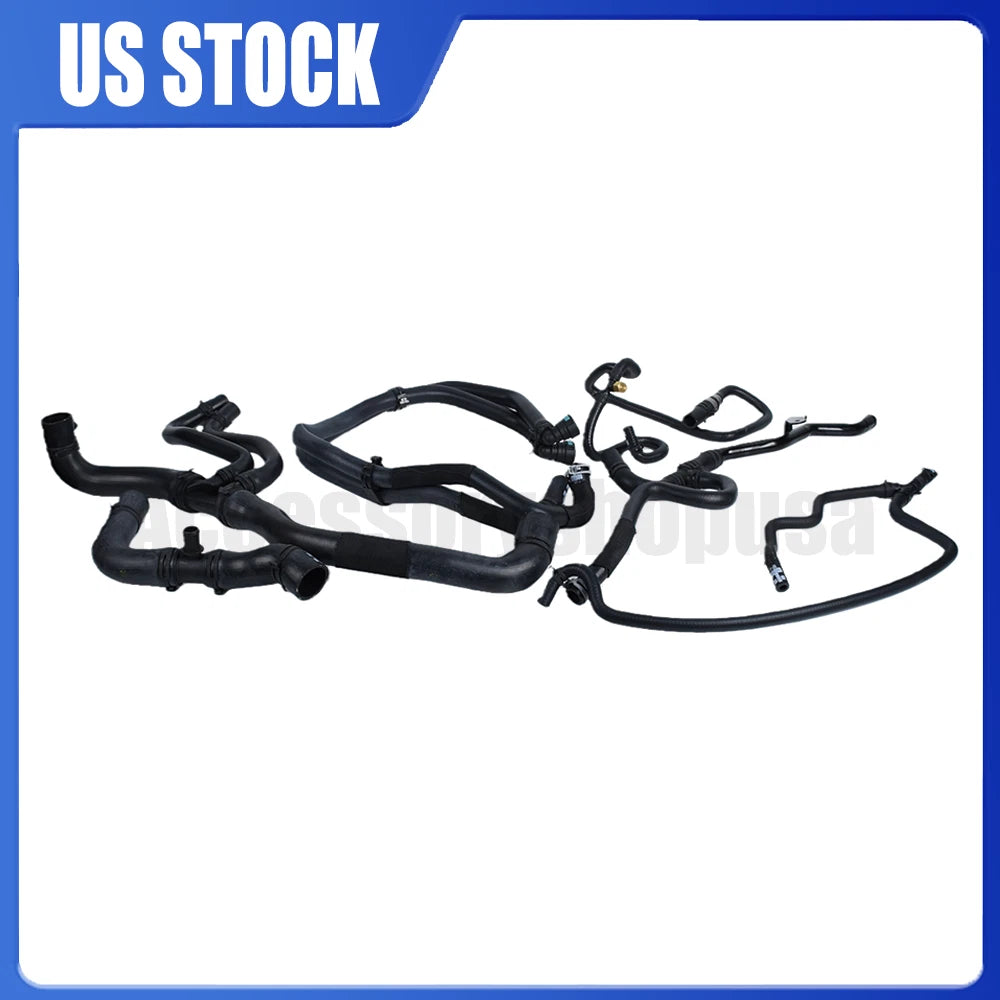 Radiator Heater Hose Thermostat Coolant Kit for Range Rover Sport LR3 V8
