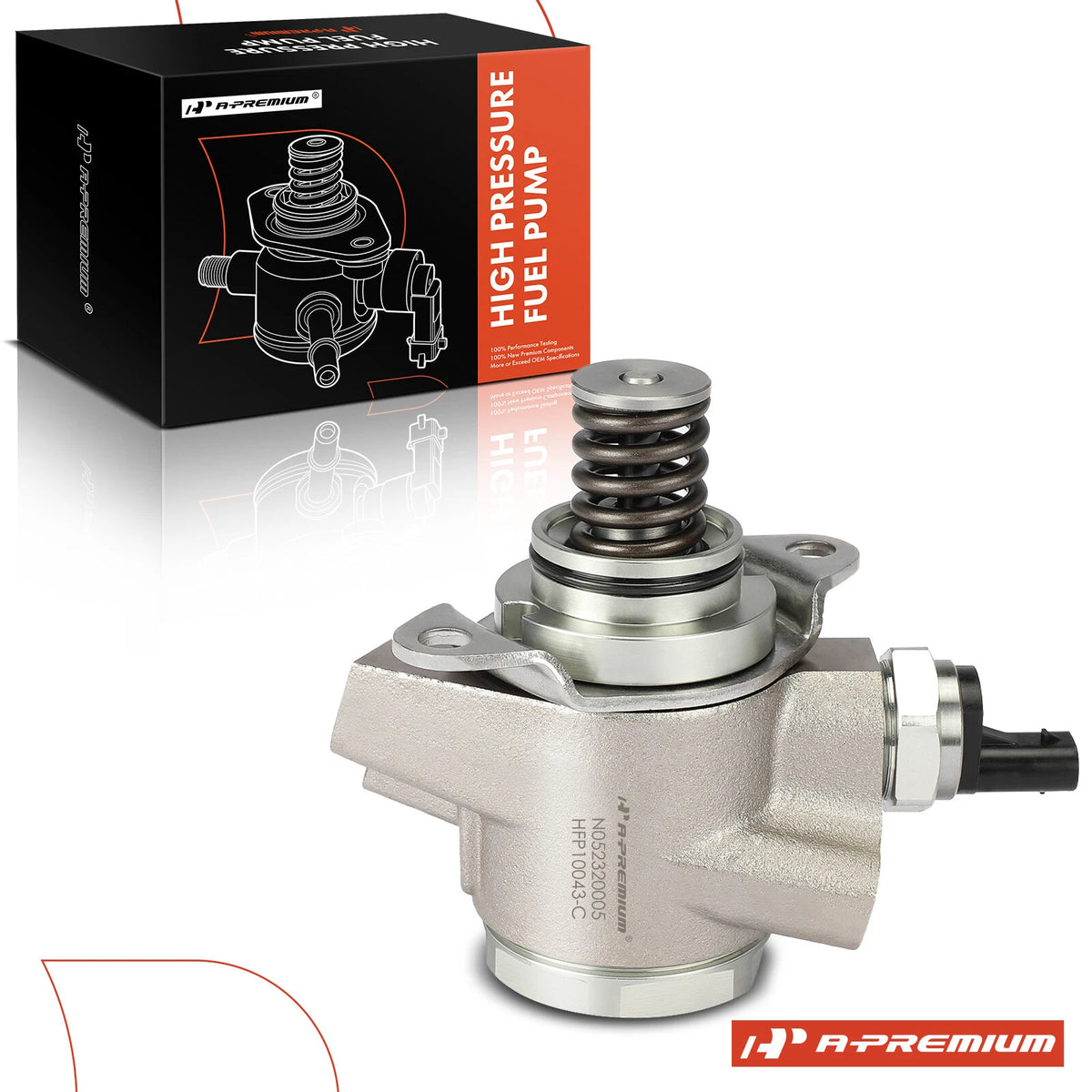 High Pressure Fuel Pump for Audi A4 Quattro A5 Quattro (2008–2009) GDP904, 06E127025M