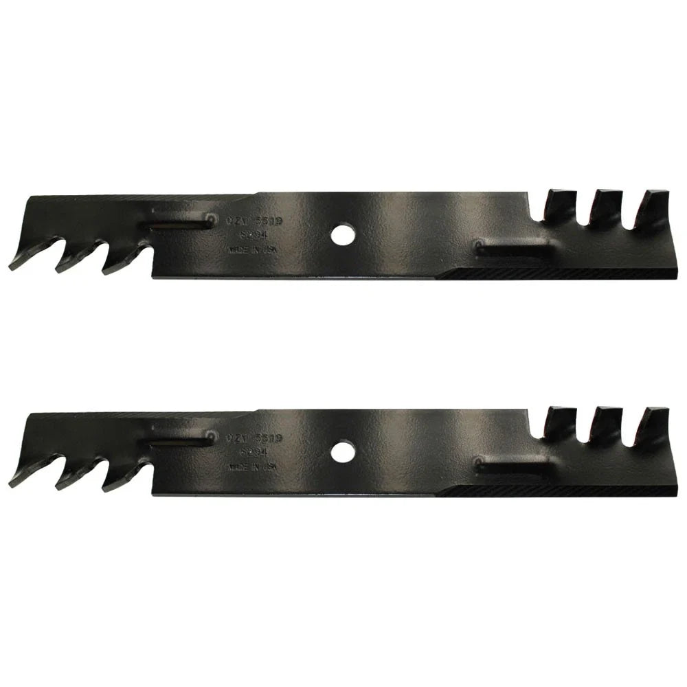 2X Toothed Mower Blades for Yazoo/Kees (Fits )