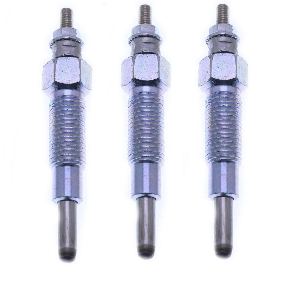 3X Glow Plug 15221-65516 15221-65512 for Kubota KH-1 (L185DT L245DT L295DT)