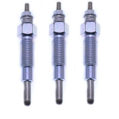 3X Glow Plug 15221-65516 15221-65512 for Kubota KH-1 (L185DT L245DT L295DT)