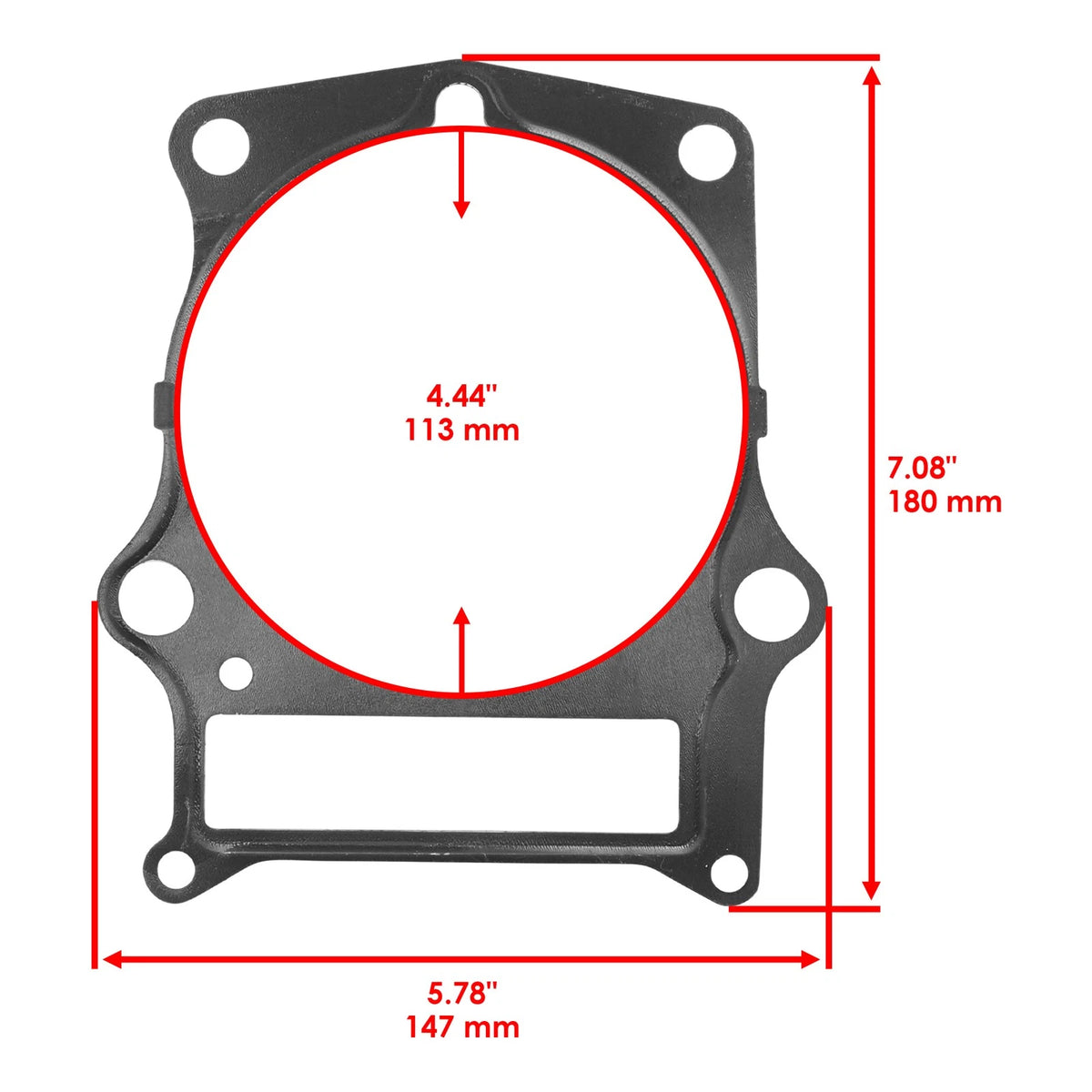 Cylinder & Head Gasket for Yamaha (XG105+XG175, 5KM-11310-00-00, 3YF-11310-00-00)