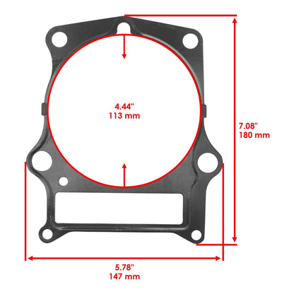 Cylinder & Head Gasket for Yamaha (XG105+XG175, 5KM-11310-00-00, 3YF-11310-00-00)