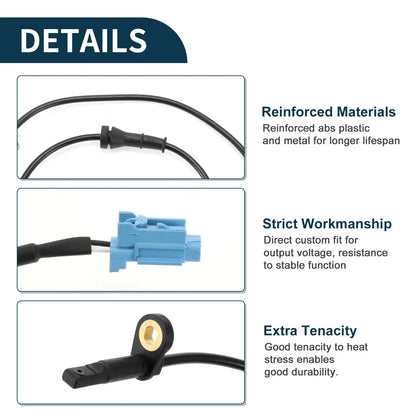ABS Wheel Speed Sensor No. 47901-1AA0A for Nissan Murano (2003–2007) Rear Left