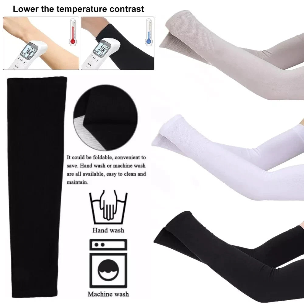 10 Pair Cooling Arm Sleeves for Outdoor Sports - UV Sun Protection