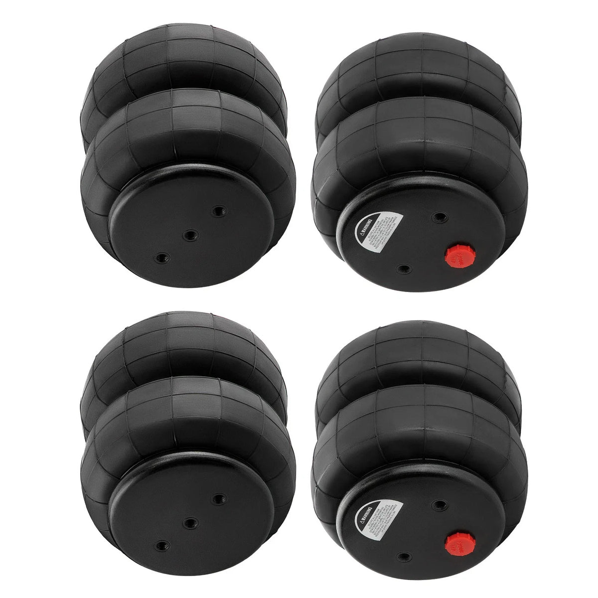 Set of 4 Air Spring Suspension Bags for Heavy Duty Vehicles