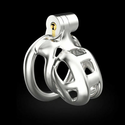 Stainless Steel Male Chastity Device Mamba Cage 45mm