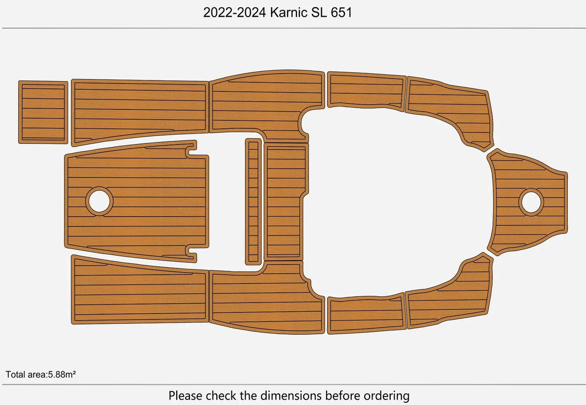 EVA Foam Pad Flooring Mat for Karnic SL 651 (2022)
