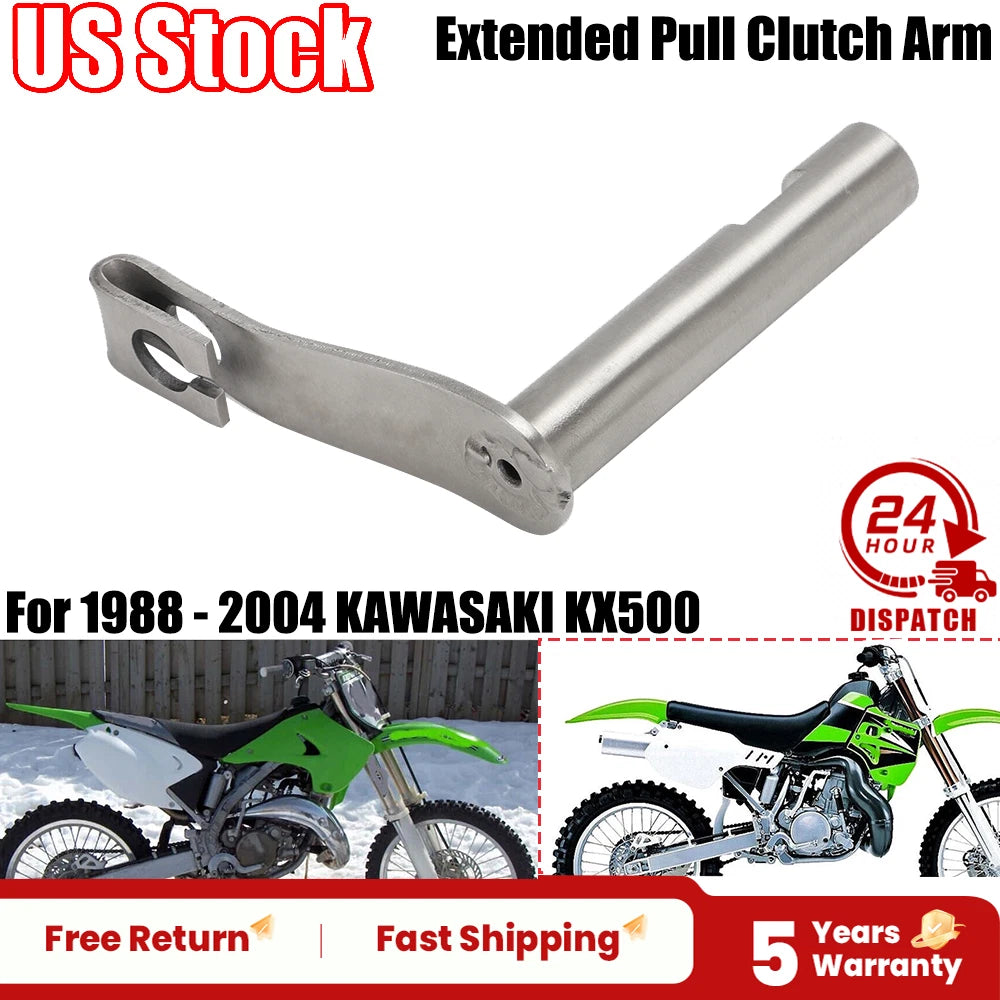 Extended Clutch Arm for Kawasaki KX500 (1988–2004)