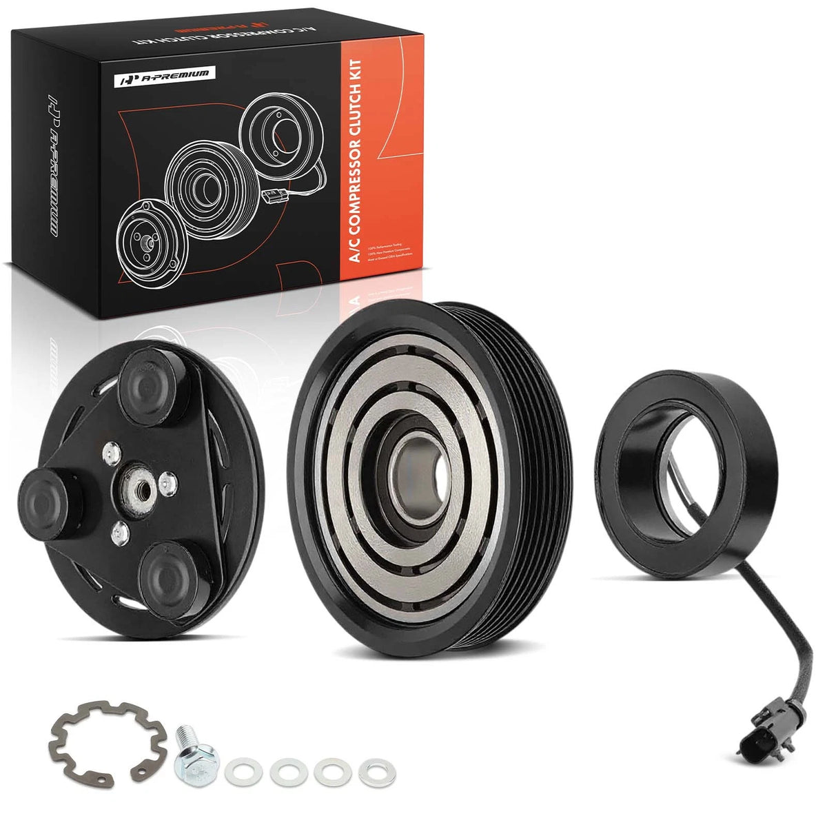 A/C Compressor Clutch Kit for Jeep Liberty (2006–2008) Dodge Nitro (2007–2008)