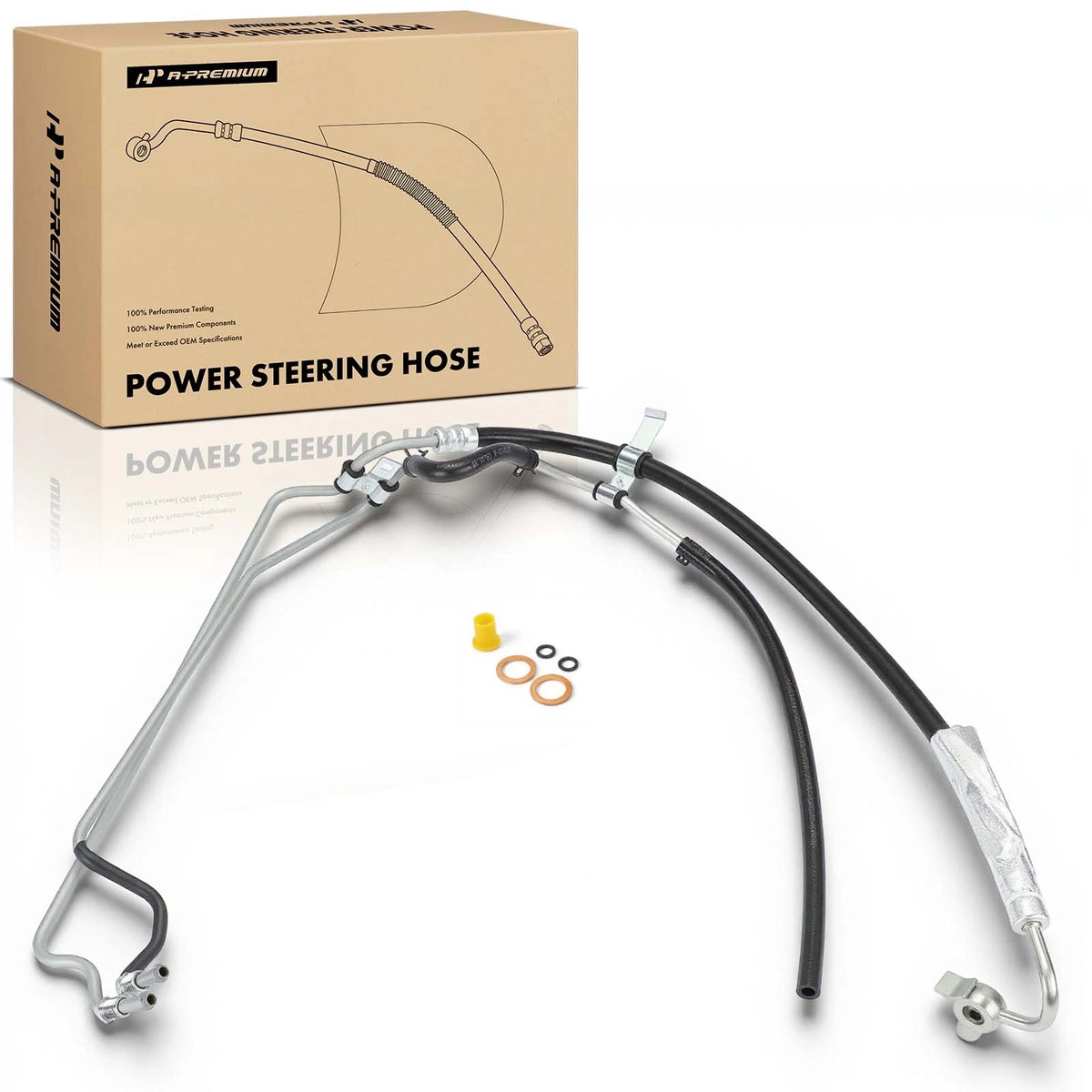 Power Steering Pressure & Return Line Hose for Toyota Tundra (1999–2006) - 444100C010, 444100C011, 3401255