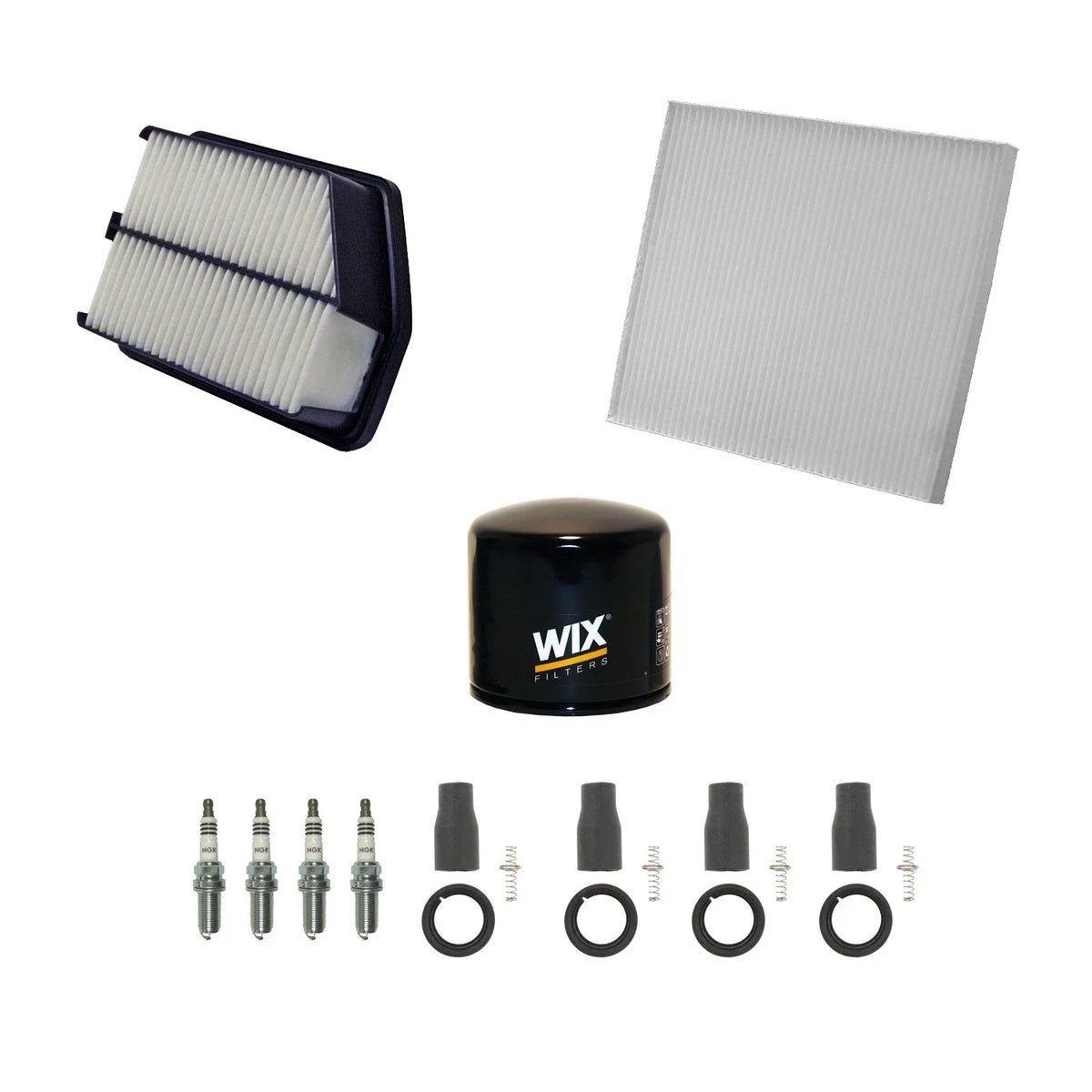 Tune Up Kit with 4 NGK Spark Plugs & Boots for Sportage Tucson (2011–2016)