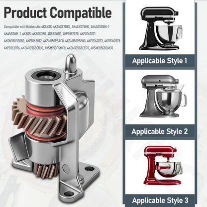 Worm Drive Gear & Bracket for Upgrade Material (WP240309-2)