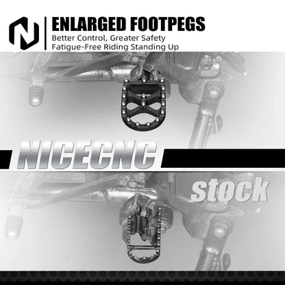 Foot Pegs for Suzuki DR650S/SE (1996–2024)