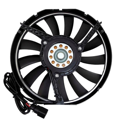 Cooling Fan Assembly for Audi Allroad Quattro A6 S6 S4 (2001–2002) 18024643, 4B3959457, 4Z7959457