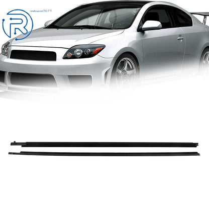 Set of 2 Door Glass Window Weatherstrip Seals for Scion TC (2005–2010)