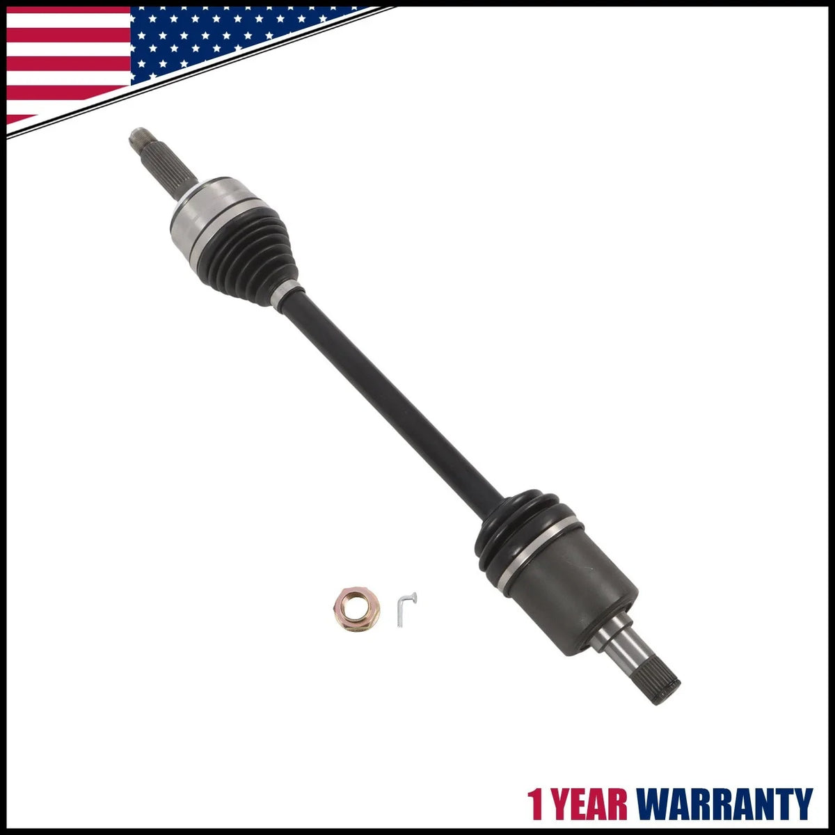 Front Left CV Axle Shaft for Honda Pilot (2009–2015) & Acura MDX (2007–2009) 66-4261