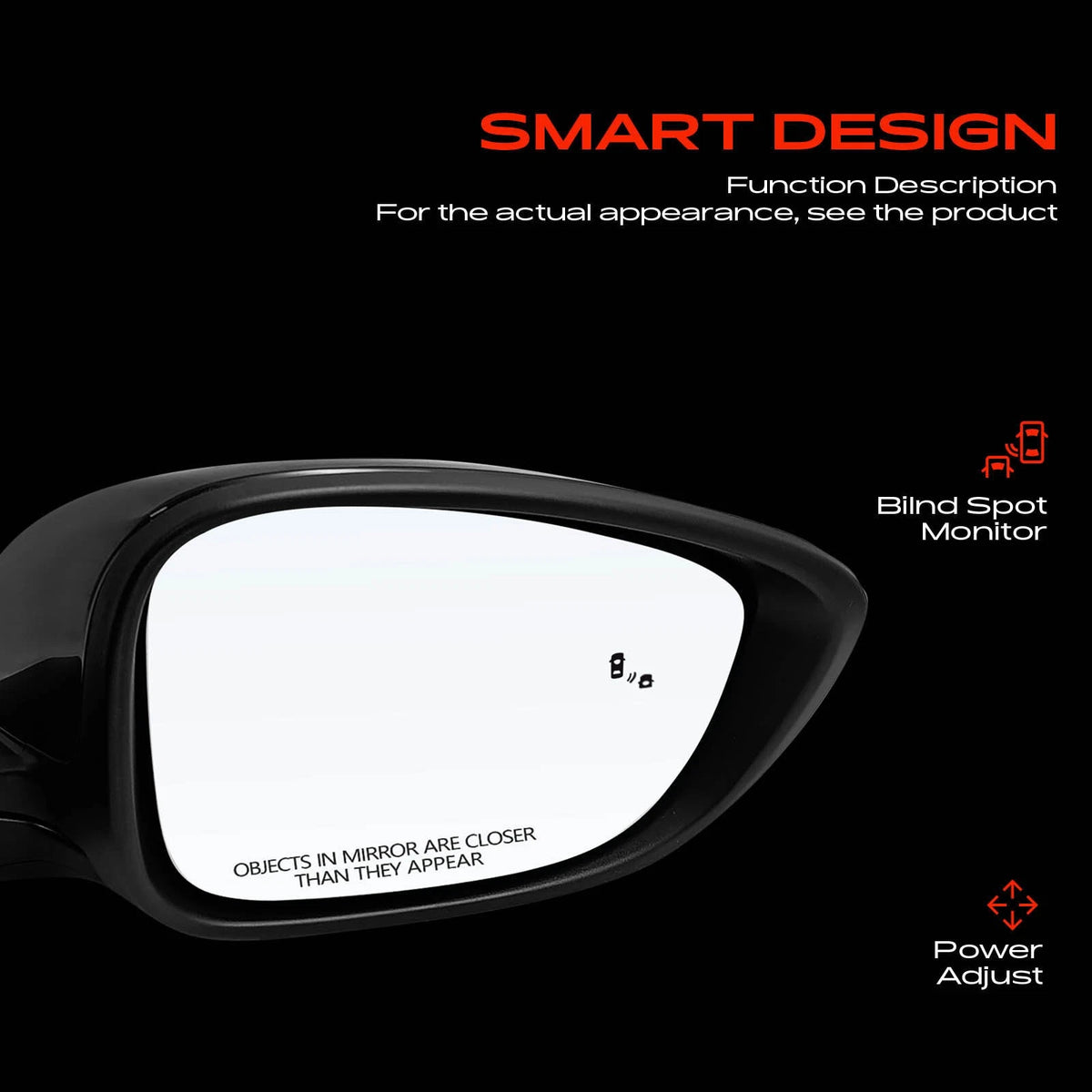 Power Side Mirror for Honda Accord (2023–2024) HO1321358