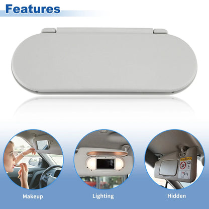 Sun Visor Vanity Mirror Cover for BMW Mini Cooper F55 F56 F60 (2015–2022)