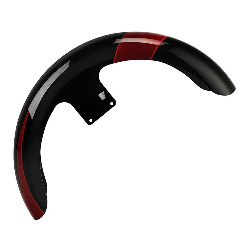 21" Front Fender for Harley Touring (1997–2013) - Starfire Black/Atomic Red