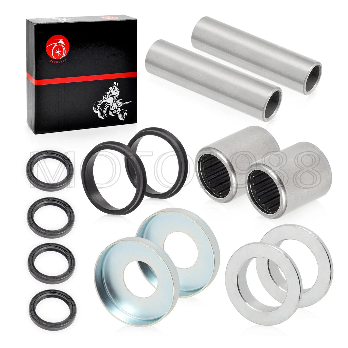 Swing Arm Bearings Seals Collar Kit for Honda TRX450R Sportrax (2004–2014)