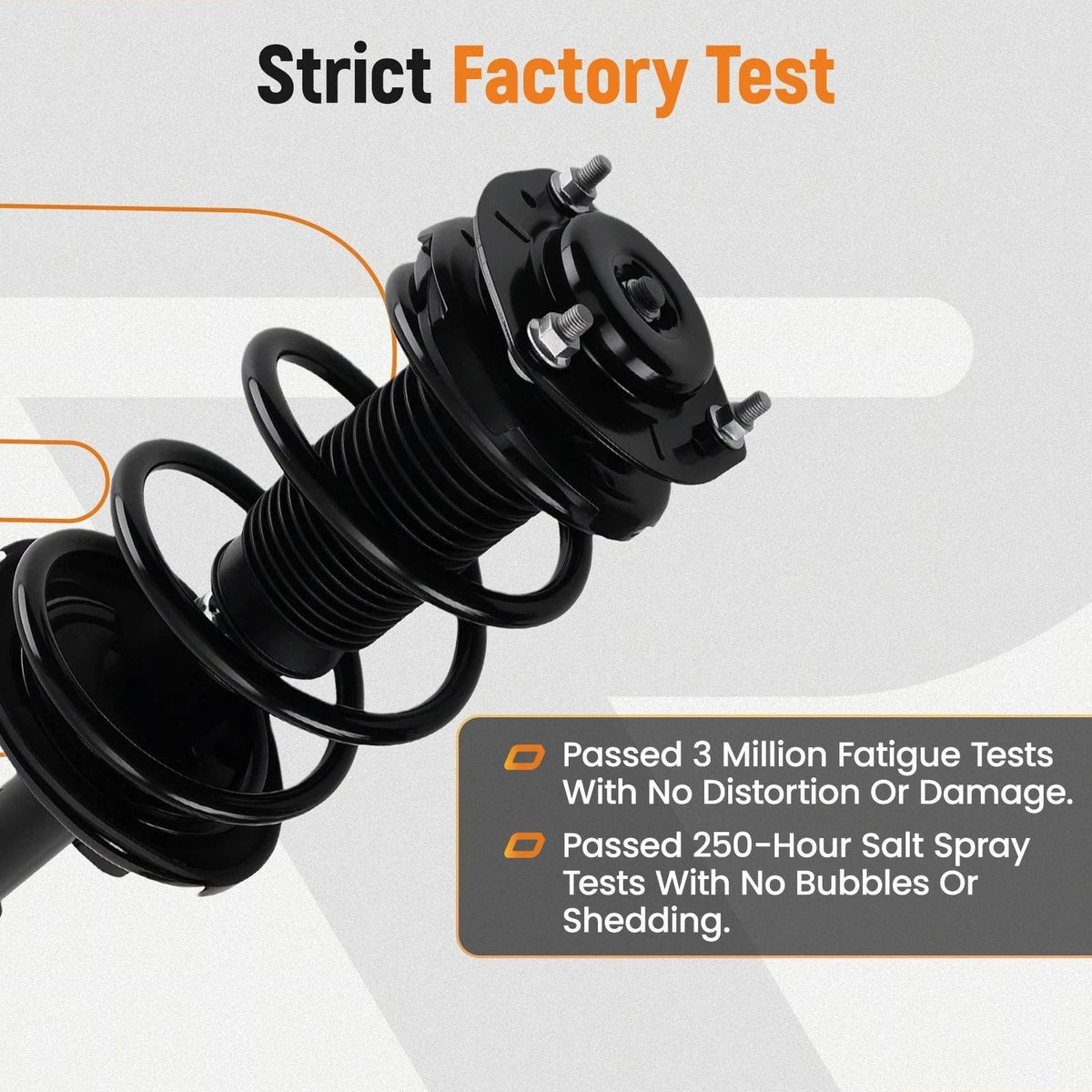 Front Struts & Coil Spring Sway Bar Links Kit for Toyota Avalon Camry (2019–2022)