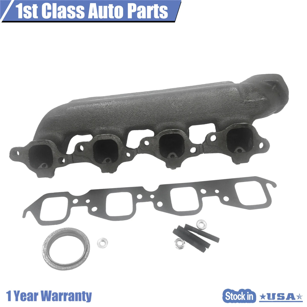 Left Exhaust Manifold for Chevrolet GMC C1500 C2500 C3500 (1988–1995)