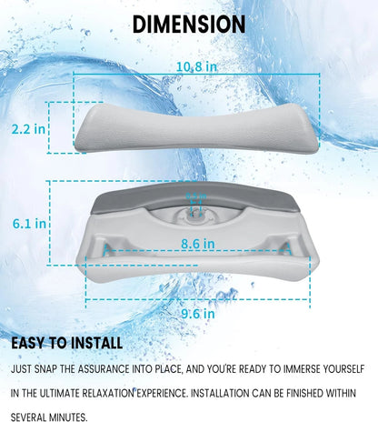 Spa Pillow & Headrest Replacement for Sundance (2009–2017)