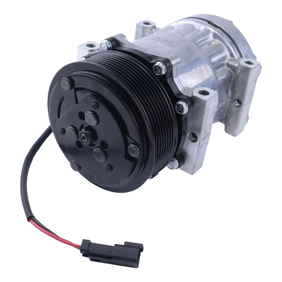 12V A/C Compressor for JCB Skid Steer Loader 225 260 280 300T (332-X9269, SD7H13332)