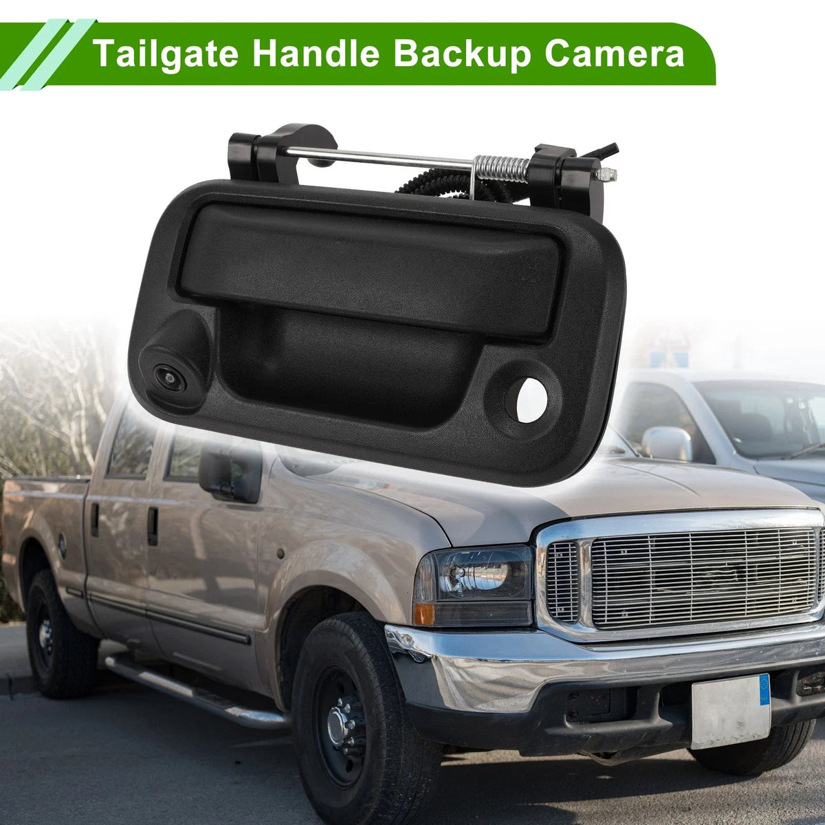 Tailgate Handle with Backup Camera No. 8L3Z9943400AC for Ford F-250 F-350 (2008–2016)