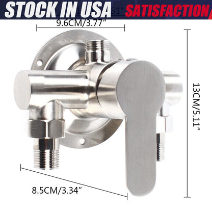 Wall Mount Shower Faucet Control Valve for Bathroom (Hot & Cold)