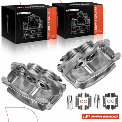 Pair Rear Brake Calipers for Chevrolet Silverado 1500 GMC Sierra 1500 (2007–2018)