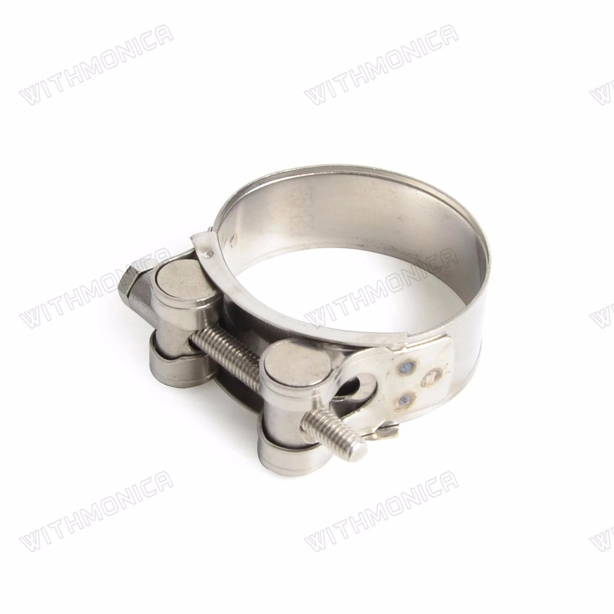 Slip-on Muffler Pipe Silencer Clamps Kit for Universal Motorcycle (55-58mm)
