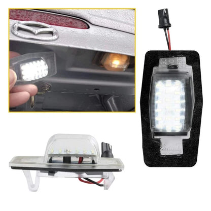 LED License Plate Lights for Ford Mazda Miata Escape Tribute MPV