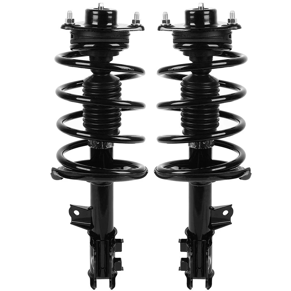 Front Struts with Coil Springs & Sway Bar End Links Kit for Kia Forte (2010–2013)