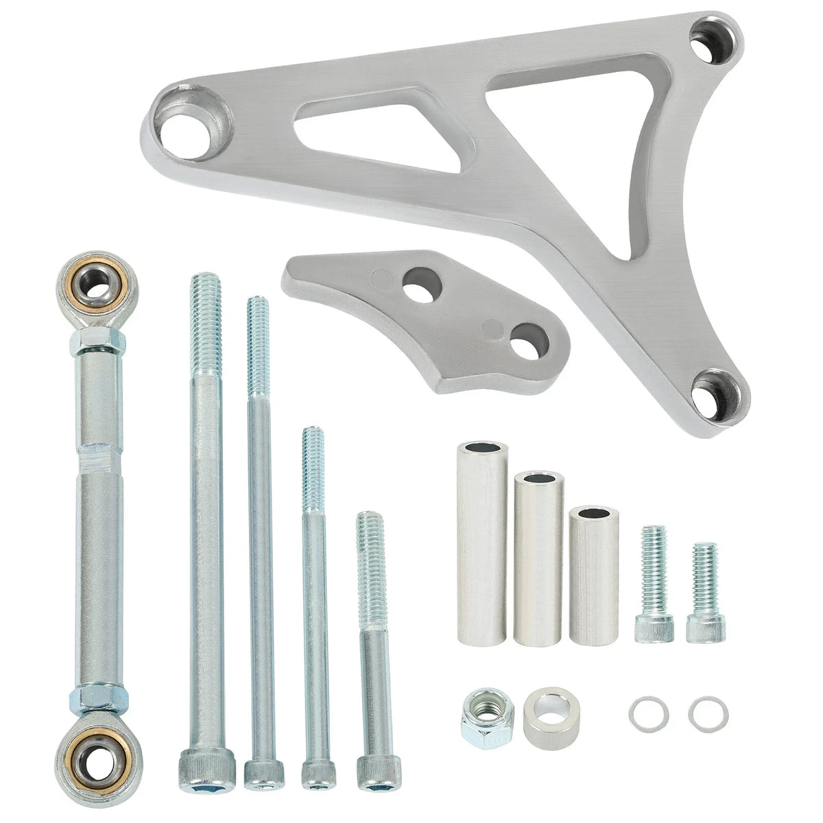 Alternator Bracket & Tension Rod for Ford 289 302 (1968–1993) Billet Aluminum Polished