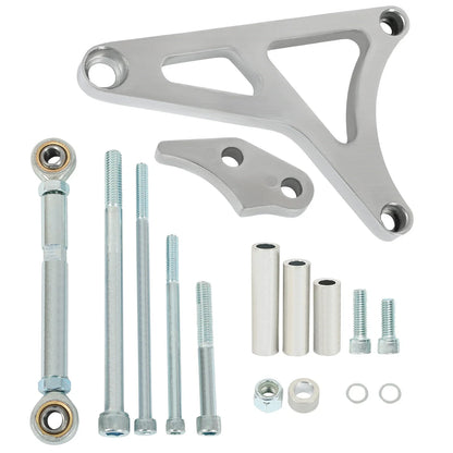 Alternator Bracket & Tension Rod for Ford 289 302 (1968–1993) Billet Aluminum Polished