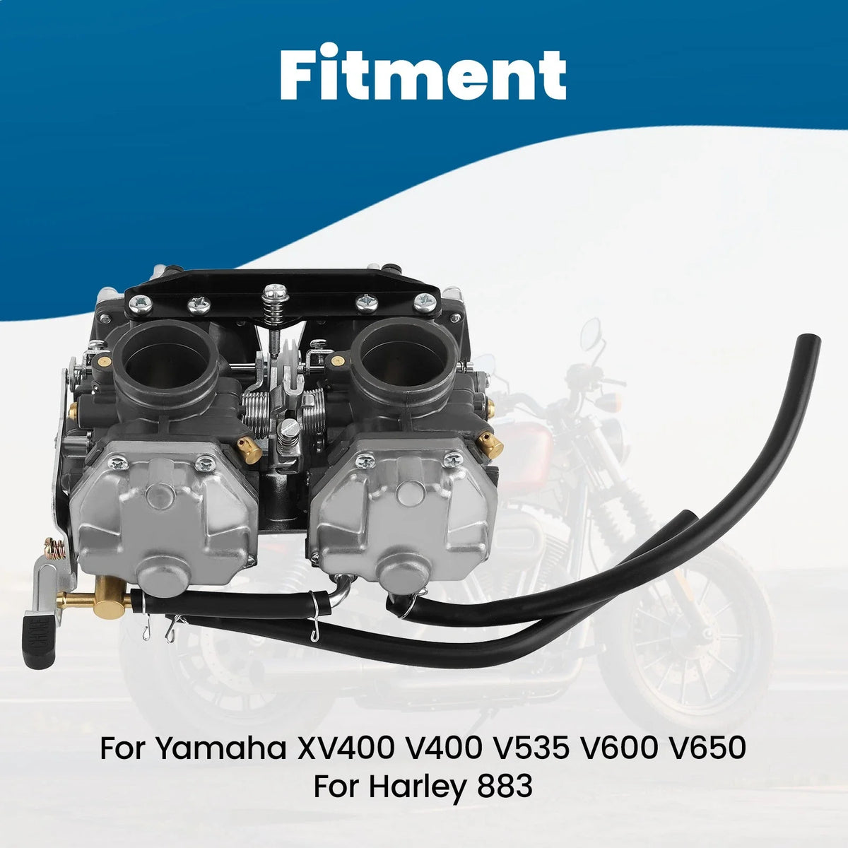 Carburetor for Yamaha XV400 V400 V535 V600 V650 (1980–1999)