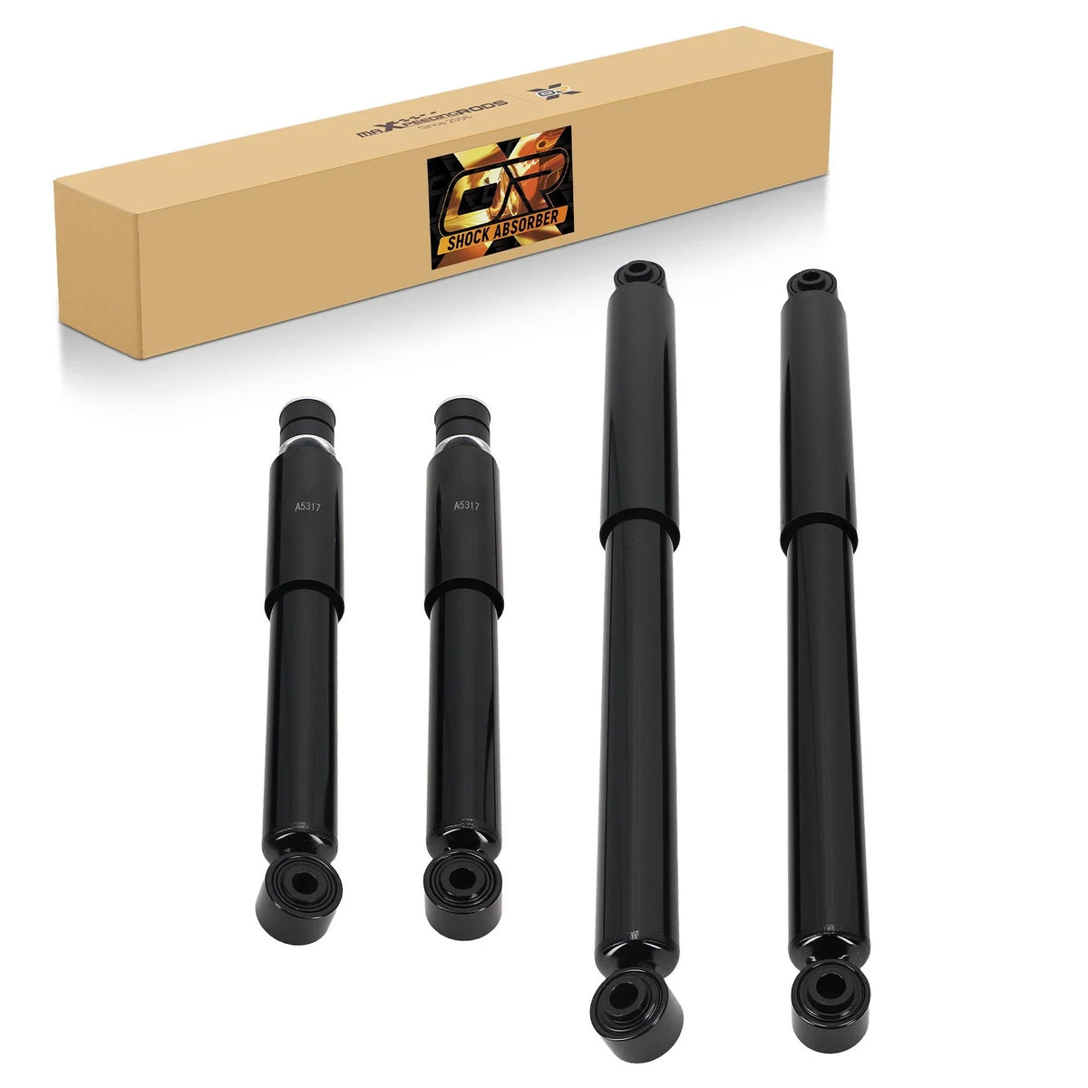 Set of 4 Shock Absorbers for GMC Sierra Silverado 2500 HD (2001–2010)