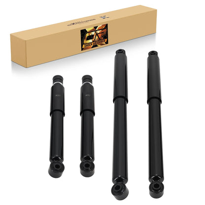 Set of 4 Shock Absorbers for GMC Sierra Silverado 2500 HD (2001–2010)