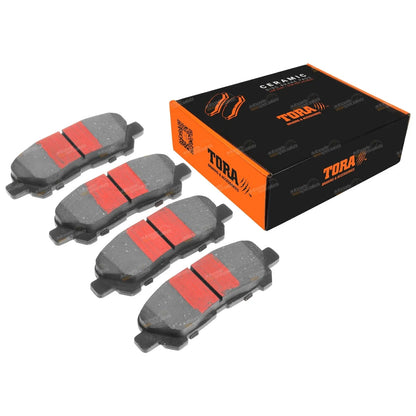 Rear Disc Brake Rotors + Pads for Toyota Kluger (2007–2014)