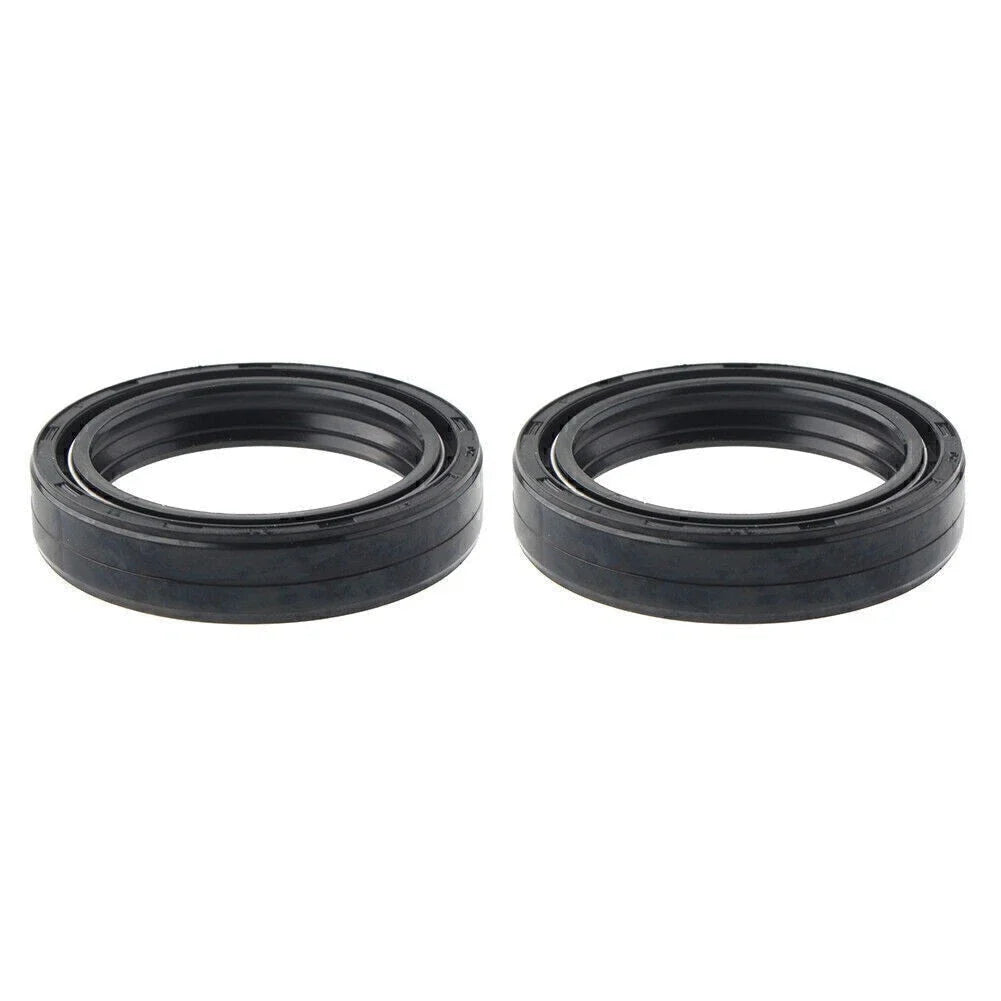 2X Front Fork Damper Shock Absorber Oil Seals for Cycle (41X52.2-11MM)