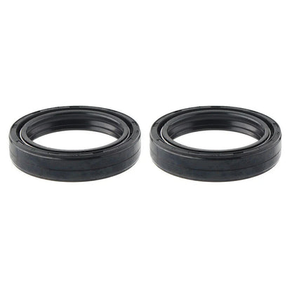 2X Front Fork Damper Shock Absorber Oil Seals for Cycle (41X52.2-11MM)